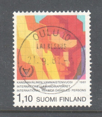 1981 Vammaisten vuosi loistoleimaisena.