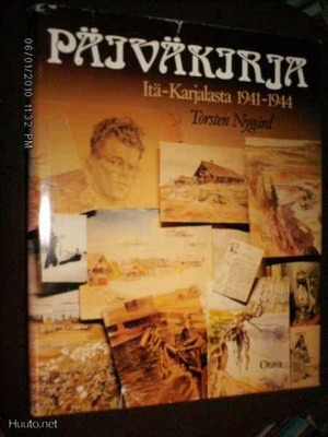 Torsten Nygård: Päiväkirja Itä-Karjalasta 1941-1944 (Sis.pk)