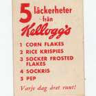 KELLOGG'S Keräilykuva GEORG FANT - pikkukuva 2