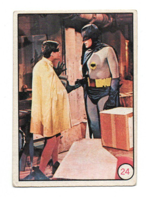Purkkakuva BATMAN BAT LAFFS n:o 24 1966 Batman ja Robin neuv