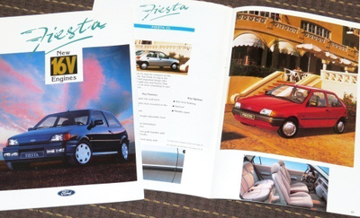 1992 Ford Fiesta 16v PRESTIGE esite - KUIN UUSI - 36 siv