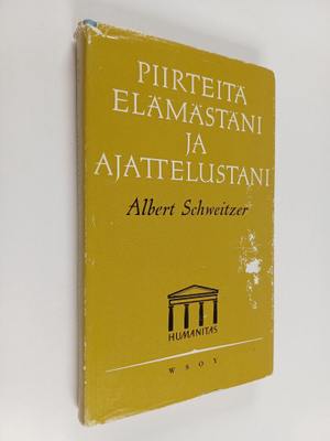 A. J. Palmen ym. : Piirteitä elämästäni ja ajattelustani