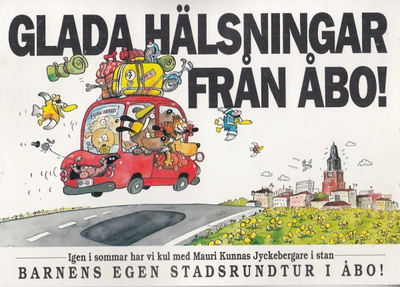 Mauri Kunnas , Glada Hälsingar från Åbo ! p317