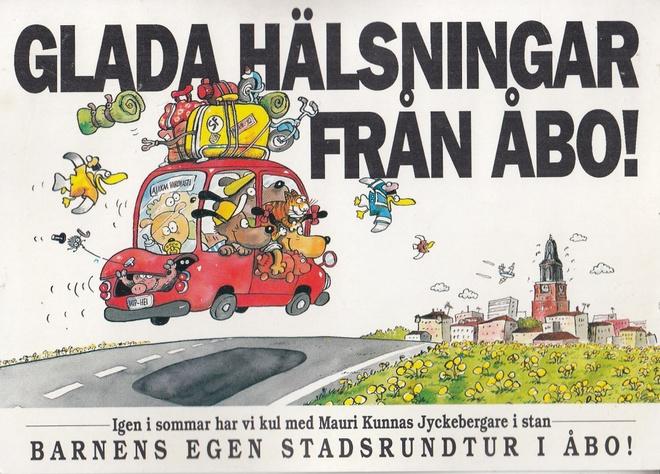 Mauri Kunnas , Glada Hälsingar från Åbo ! p317
