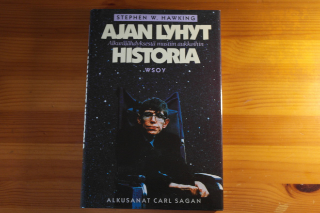 Stephen Hawking:Ajan lyhyt historia.Sid.