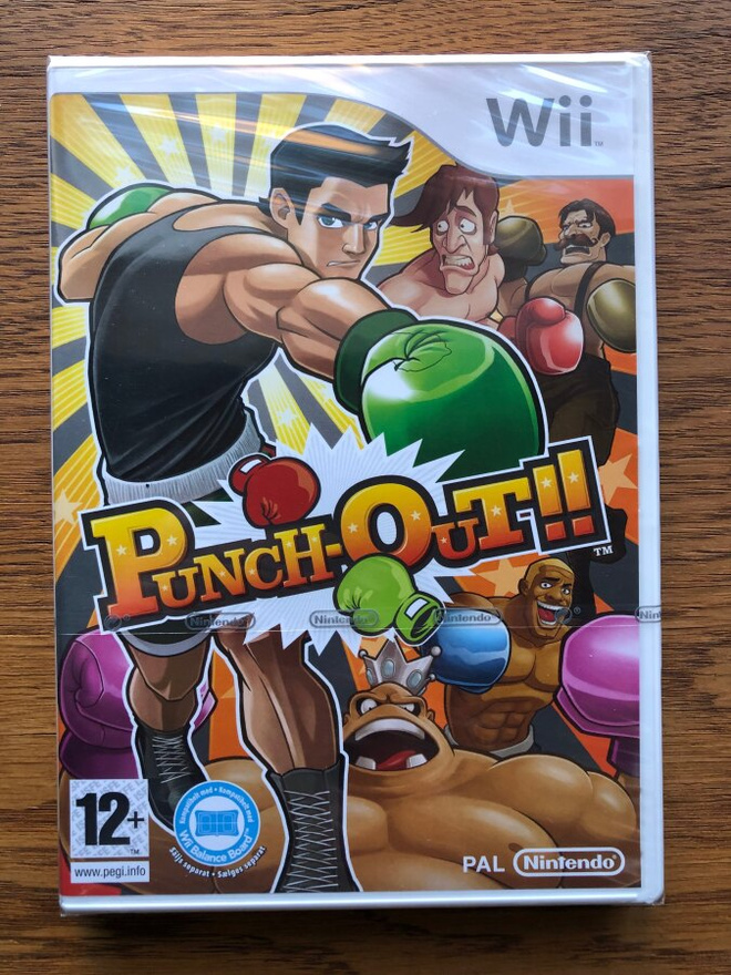 Wii: Punch-Out!! (uusi, avaamaton muoveissa)