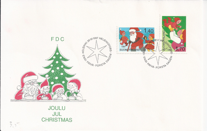 1987  FDC Joulu
