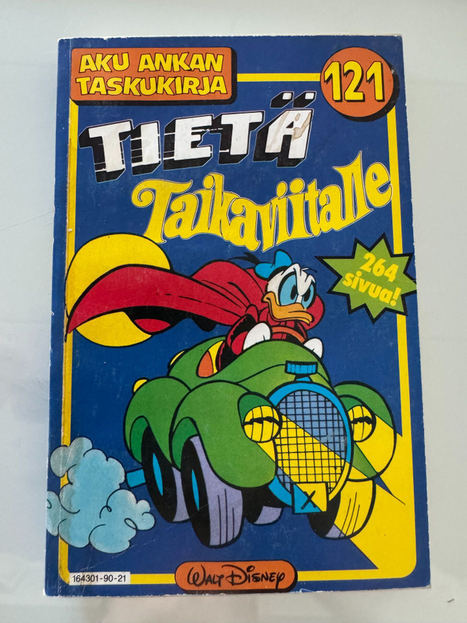 Aku Ankan taskukirja nro 121 : Tietä Taikaviitalle