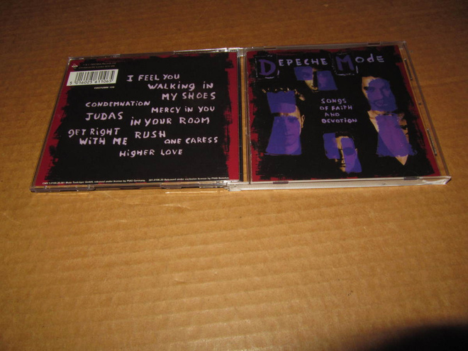 Depeche Mode CD Songs Of Faith And Devotion  GREAT!