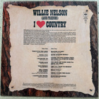 [LP] WILLIE NELSON AND FRIENDS: I LOVE COUNTRY - pikkukuva 2