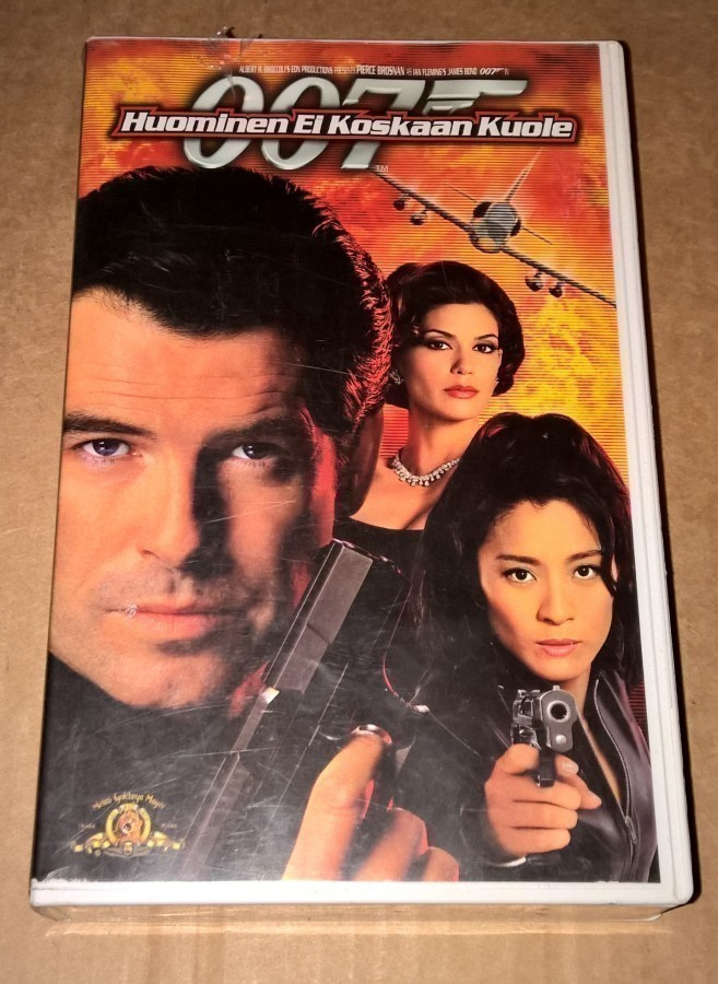 007 HUOMINEN EI KOSKAAN KUOLE VHS