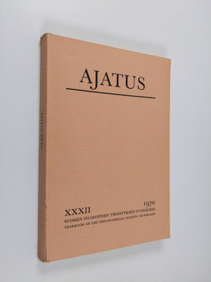 Jaakko (toim.) Blomberg : Ajatus XXX : Suomen filosofisen...