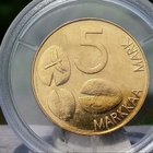 5 Markkaa 1992. Kapselissa, Hyväkuntoinen. - pikkukuva 2