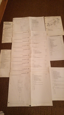 Audi 100, 200 Virtapiirikaaviot 35, 50-59