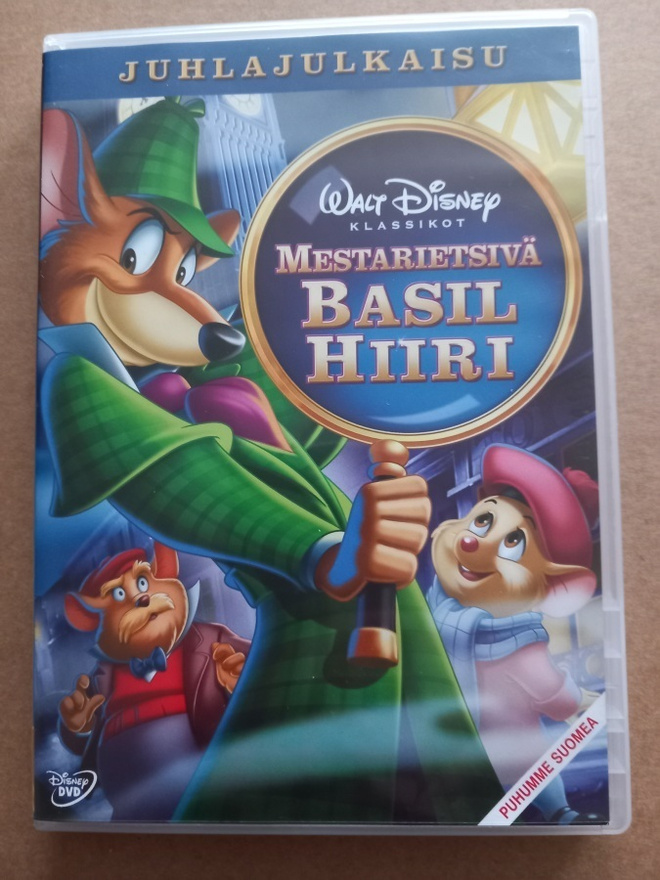 Disney klassikko Basil Hiiri mestarietsivä  Suomi DVD