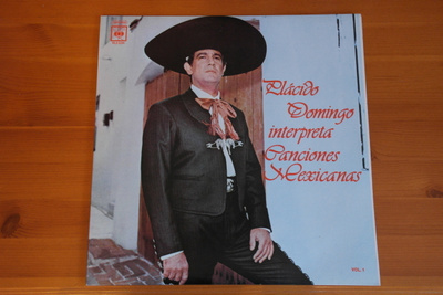 Placido Domingo interpreta Canciones Mexicanas-LP.