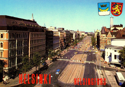 HELSINKI MANNERHEIMINTIE, käyttämätön
