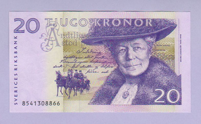 Ruotsi 20 Kronor v.2008 P-63c