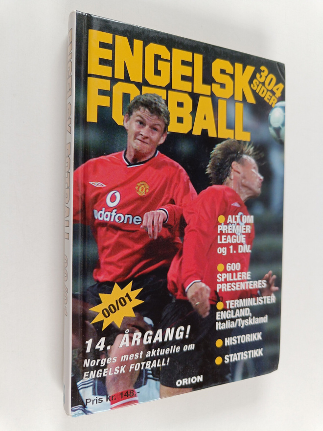 Reidar Martinsen : Engelsk fotball : 2000/2001
