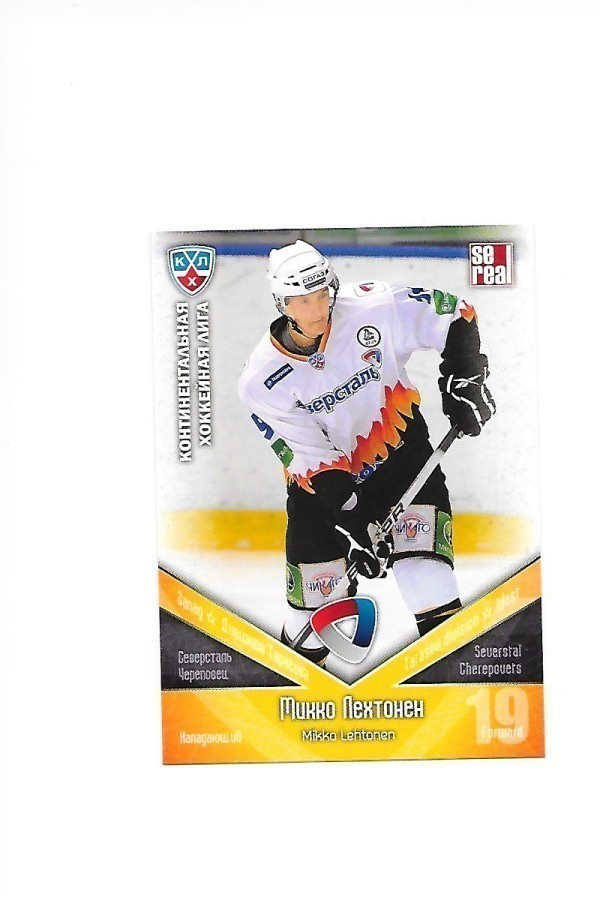 2011-12 KHL Cards #CEB15 Mikko Lehtonen Severstal HPK