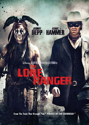 The Lone Ranger (2013) Johnny Depp --- DVD