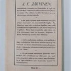 A.E. Järvinen : Salojen valtias - pikkukuva 2