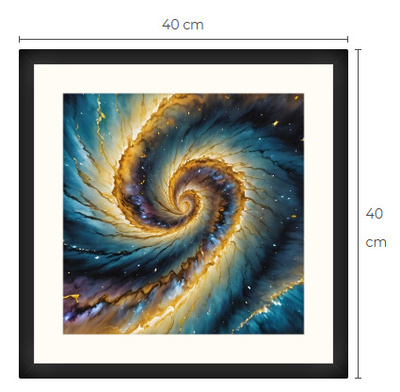 Uusi galaxi Sci-Fi Science Fiction art print taulu