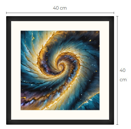Uusi galaxi Sci-Fi Science Fiction art print taulu