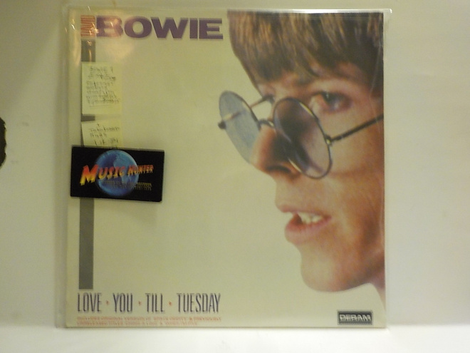 DAVID BOWIE - LOVE YOU TILL TUESDAY EX+/EX- LP