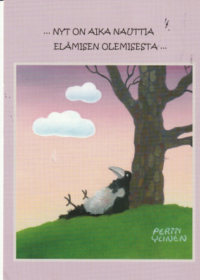 PERTTI YLINEN - VARIS NOJAA PUUHUN