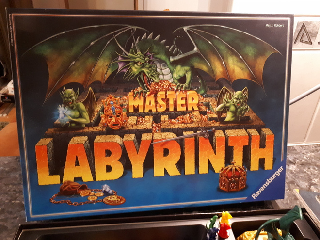 Master Labyrinth lautapelin osia