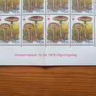 Sieniä Postimerkkiarkki 1978 Punainen risti 0.80+0.15 mk. - pikkukuva 2