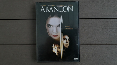 DVD: Abandon (Katie Holmes, Benjamin Bratt 2002)