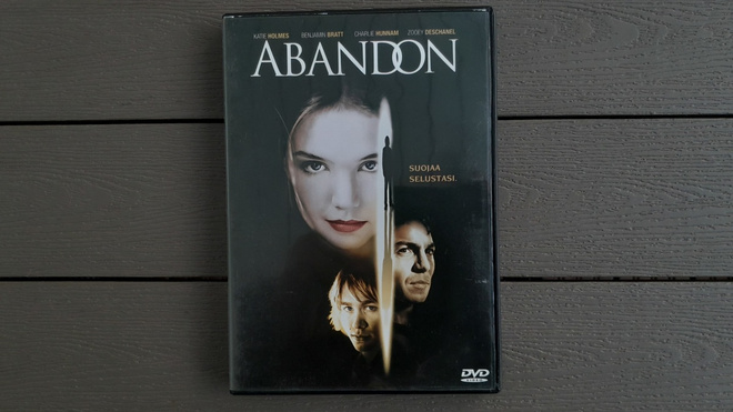 DVD: Abandon (Katie Holmes, Benjamin Bratt 2002)