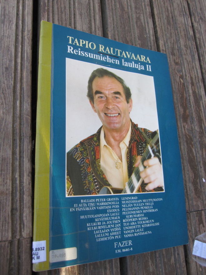 TAPIO RAUTAVAARA REISSUMIEHEN LAUKUJA II
