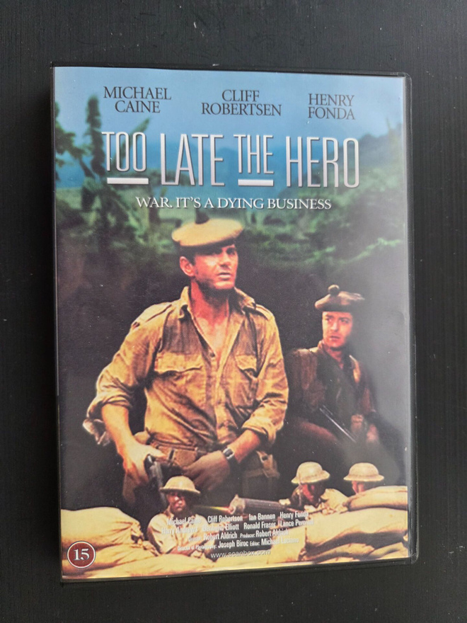 TOO LATE THE HERO . DVD . v 1970 . LIKAINEN PARTIO . CAINE .