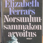 SaPo 290. Elizabeth Ferrars: Norsunluusammakon arvoitus - pikkukuva 1