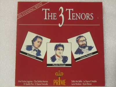 The Three Tenors • An Evening With The 3 Tenors CD