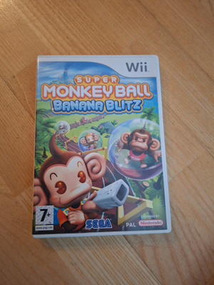 Wii Super Monkey Ball Banana Blitz CIB