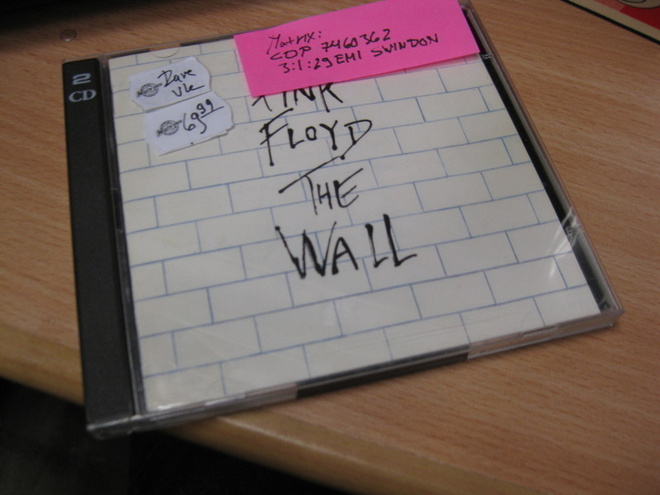 PINK FLOYD - THE WALL - RARE UK PAINOS 2CD