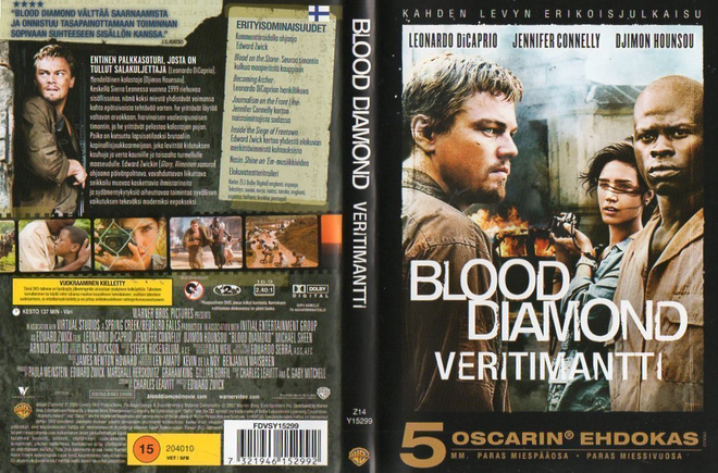 BLOOD DIAMOND VERITIMANTTI	(13 663)	-FI-	DVD	(2)	DiCaprio