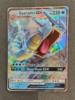 Gyarados GX - SM212 - Pokemon Sun & Moon Promo Ultra Rare