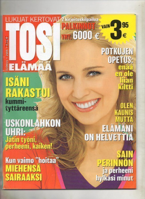 TOSI ELÄMÄÄ n:o 8 2009 Uskonlahkon uhri. Rakastui kummilapse