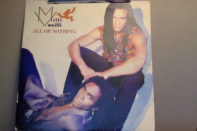 MILLI VANILLI  ::  ALL OR NOTHING  ::  VINYYLI  7"    1990