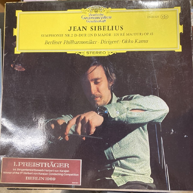 Sibelius - Symphonie Nr.2 D-Dur Op.43 (GER/1970) LP