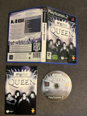 SingStar Queen PS2 (Suomijulkaisu)