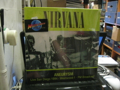 NIRVANA - ANEURYSM: LIVE SAN DIEGO 1994 LP UUSI +