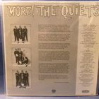 THE QUIETS - MORE! M-/EX+ FIN -89 1. PAINOS LP - pikkukuva 2