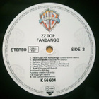 (LP) ZZ Top - Fandango! - pikkukuva 4