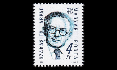 Unkari 4001 ** Työväenjohtaja Arpád Szakasits (1988)